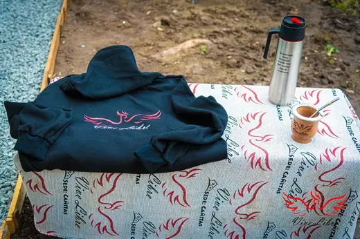 Mate y detalles de un día en la comunidad